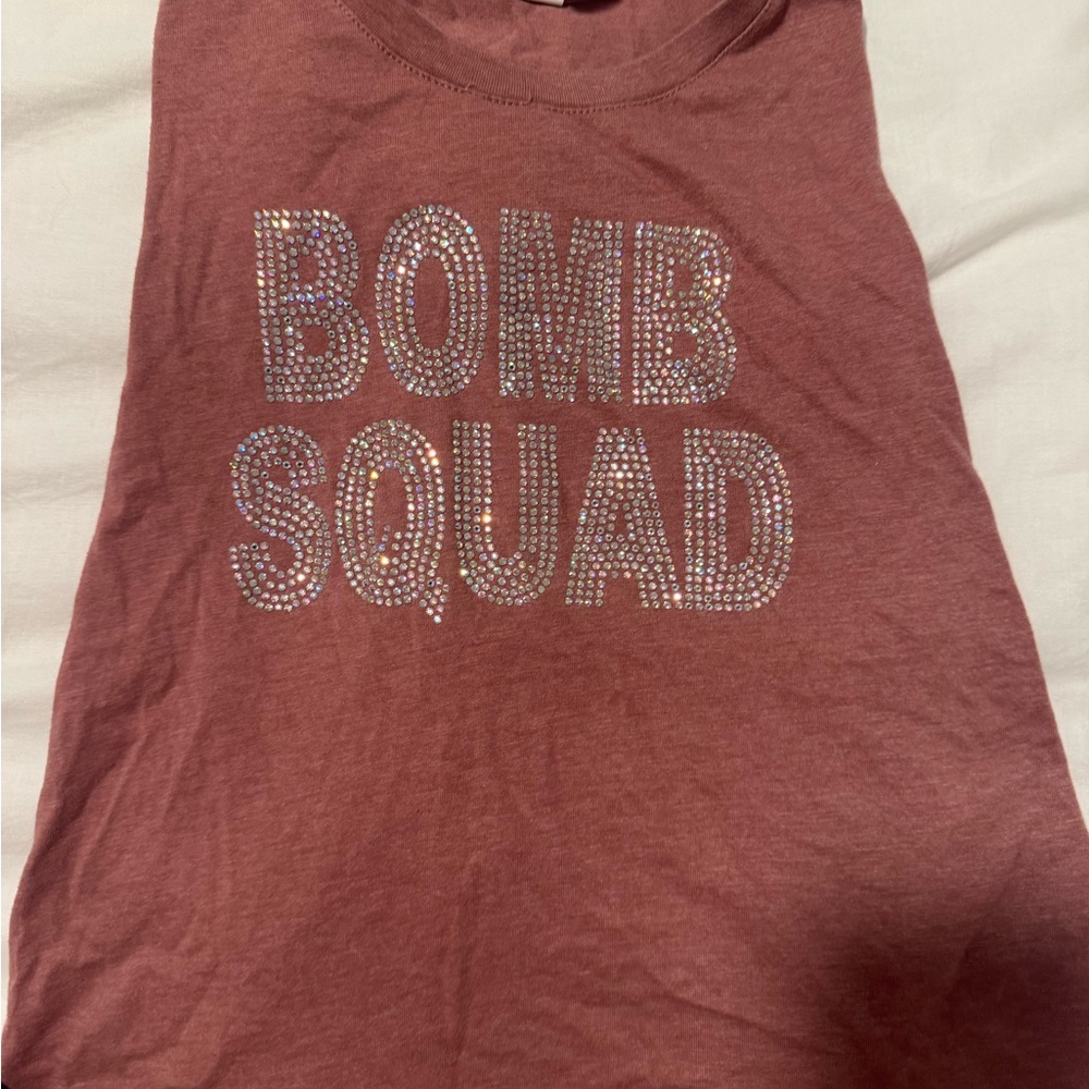 Cheer Extreme C4 bombsquad cropped practice tank
